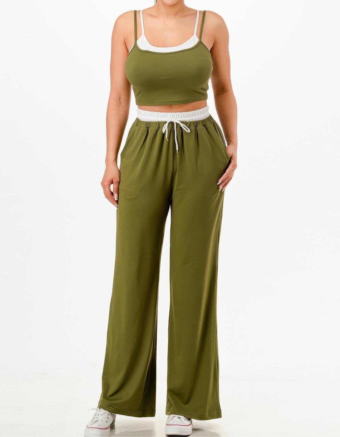 Tank Top And Sweatpant Set