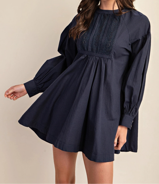 Long Sleeve Mini Dress