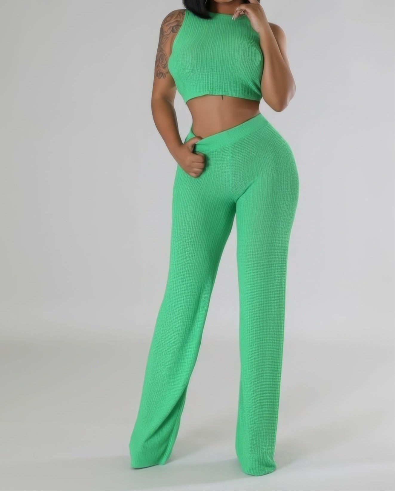 Two Pieces Pant Set