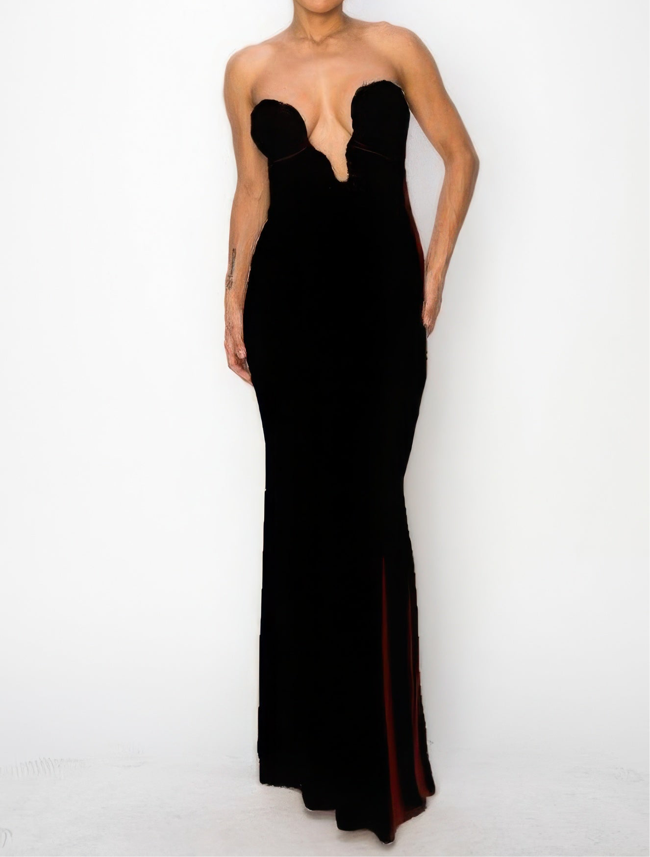 Glitter Ity Tube Maxi Dress