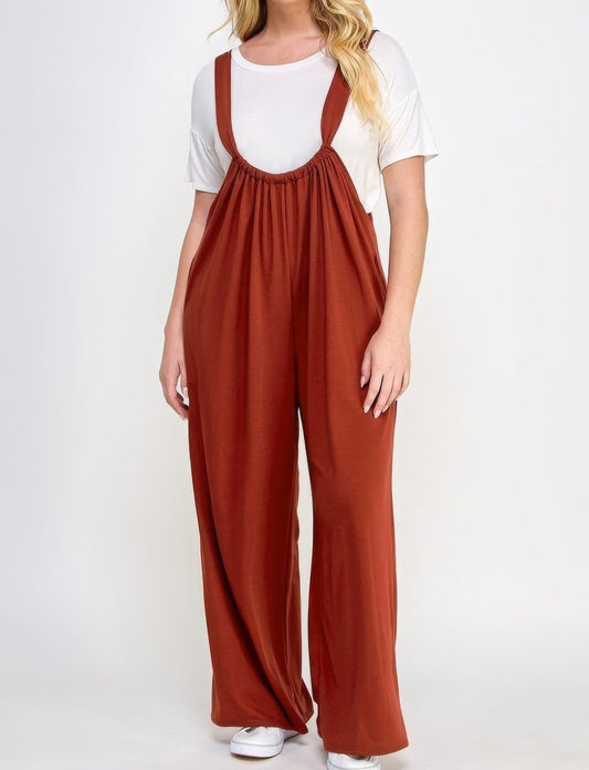 French Terry Jumpsuit Overalls