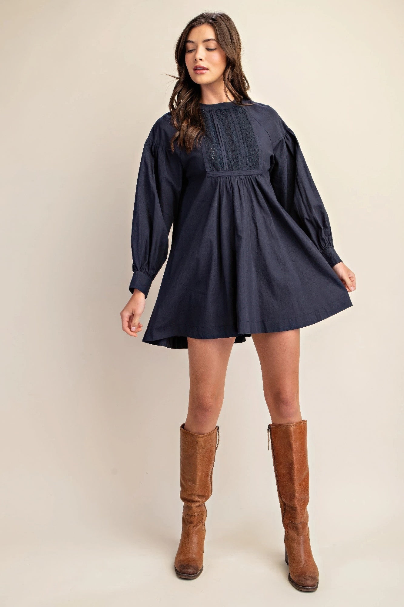 Long Sleeve Mini Dress