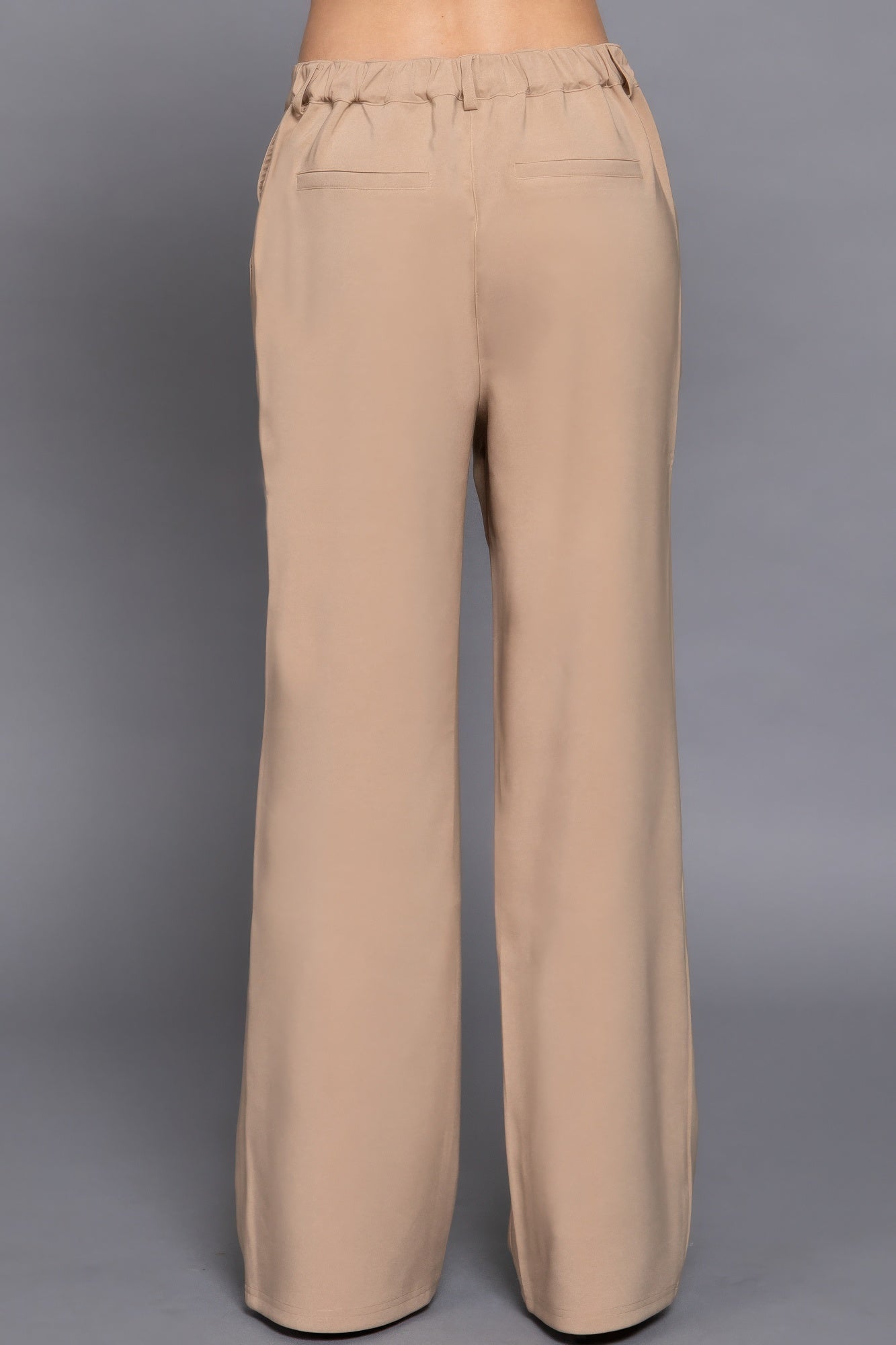 Straight Woven Long Pants