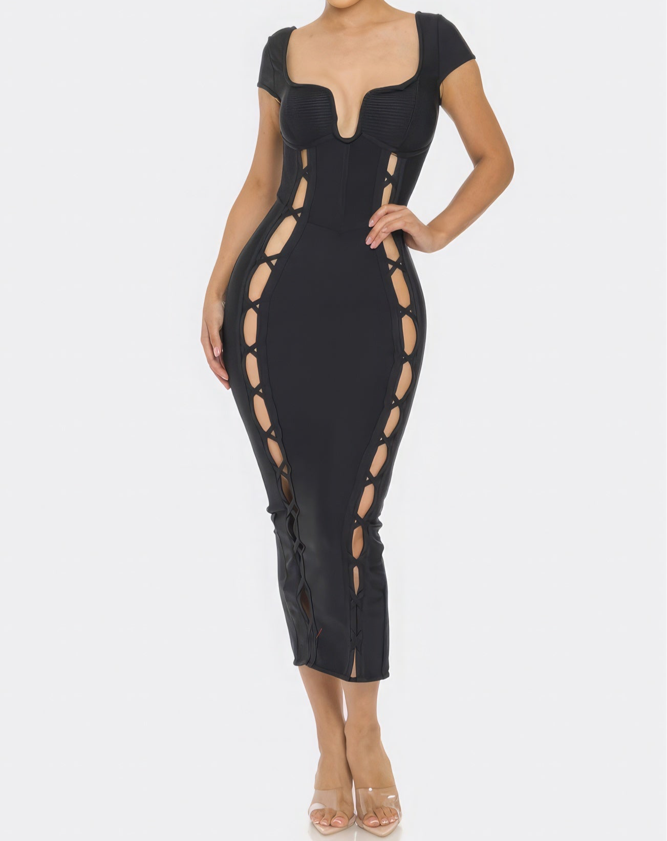 Bandage Midi Dress